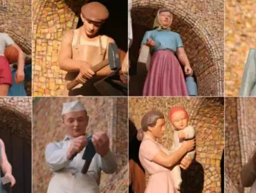 Pohyblivé figury orloje. Foto Jan Andreáš.